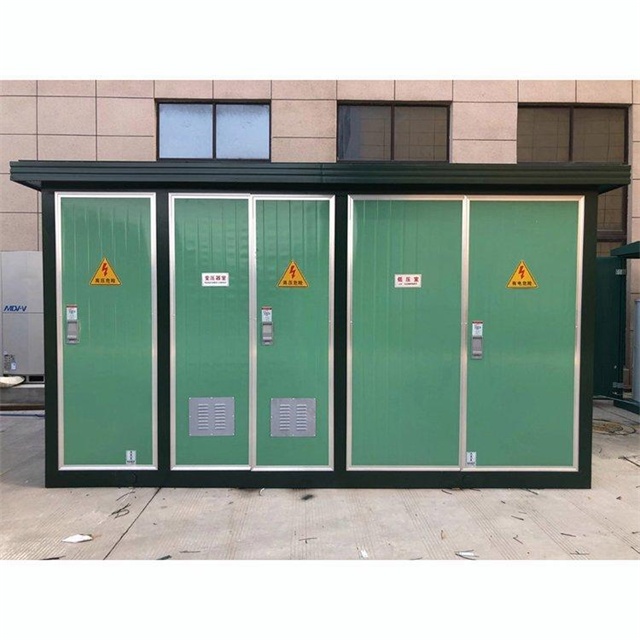 金城江1600KVA欧式箱式变压器